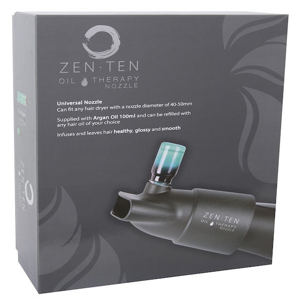 Zen Ten Arganöl-Therapie-Haartrocknerdüse + 100 ml Arganöl