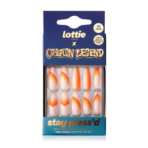 Unghii autoadezive Lottie London X Chaun Legend Sunset Strip