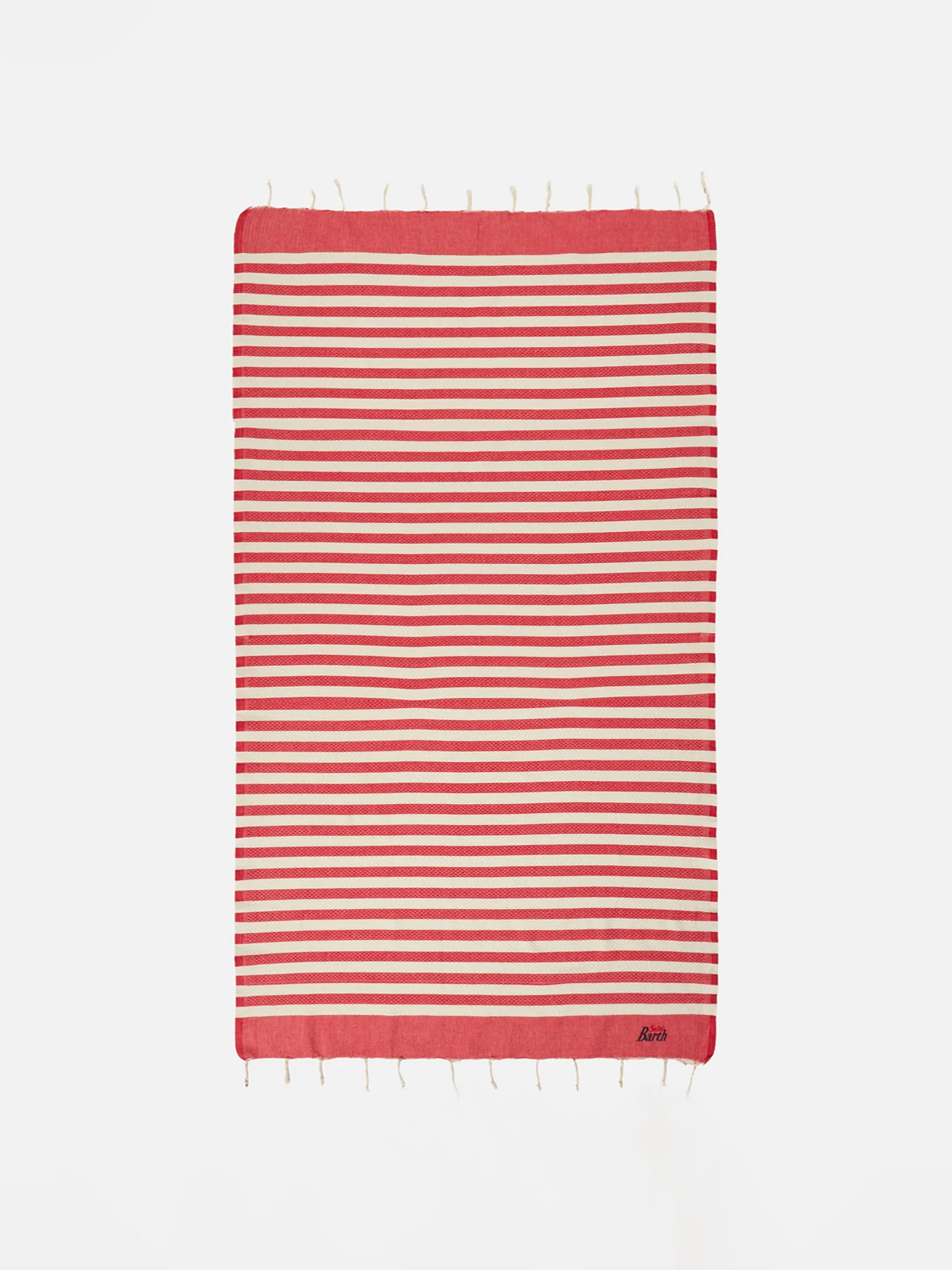 Klassisches Waben-Fouta mit Streifen