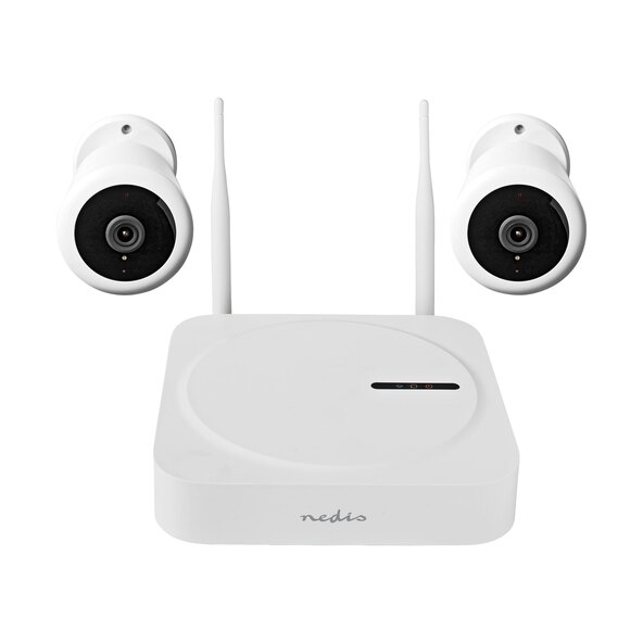 Wireless Outdoor FullHD Surveillance System with 2 Cameras, SLNVR201CWT, SmartLife