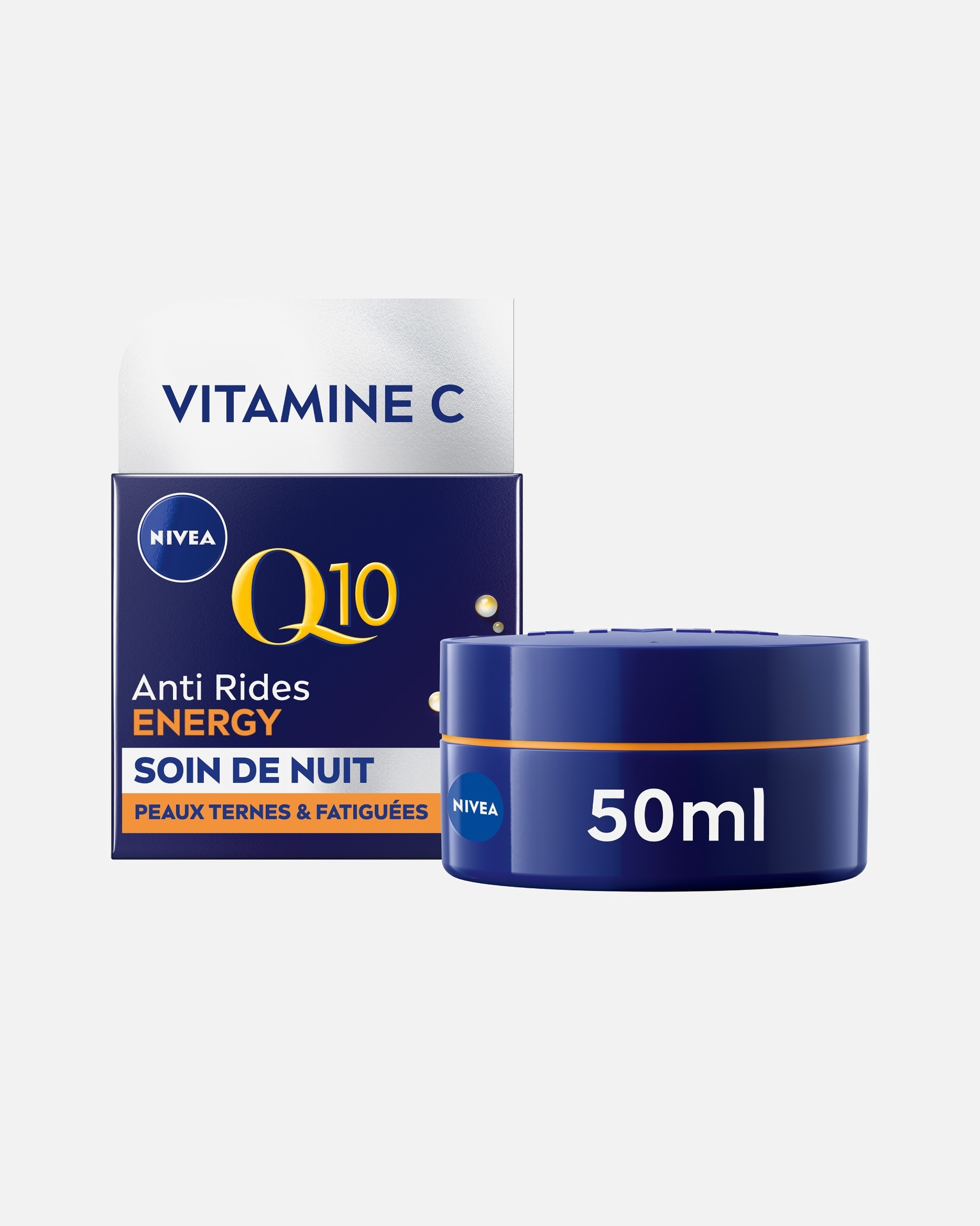 NIVEA Crème visage Nuit Anti-rides Booster d'éclat Vitamine C