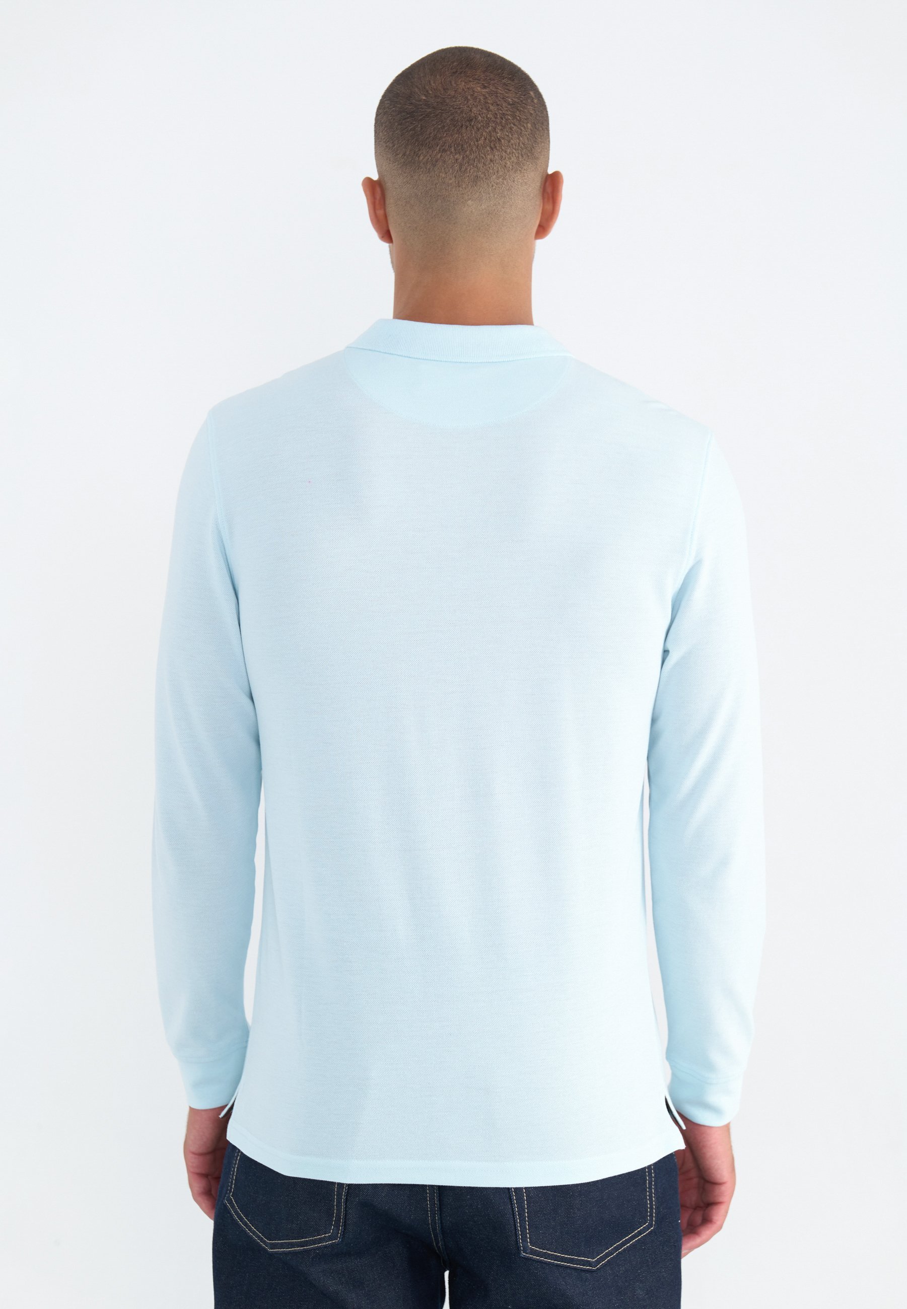 Pier One poloshirt - gemêleerd lichtblauw