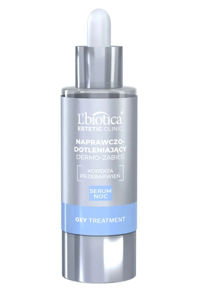 L'biotica Estetic Clinic Oxy Treatment Naprawczo-Dotleniający Dermo-Zabieg Serum na noc