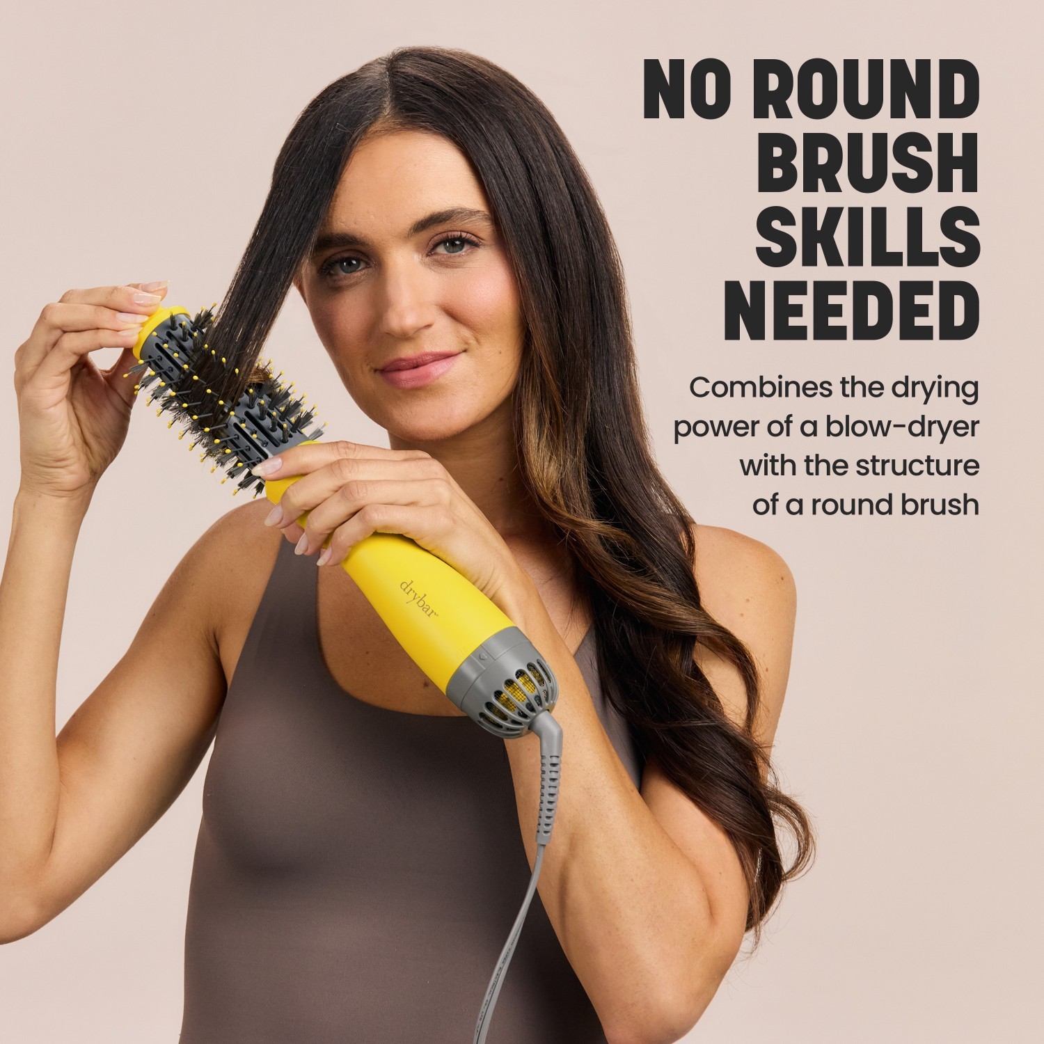 četka za fen za kosu drybar, poluokrugla četka za fen za kosu – 1 komad