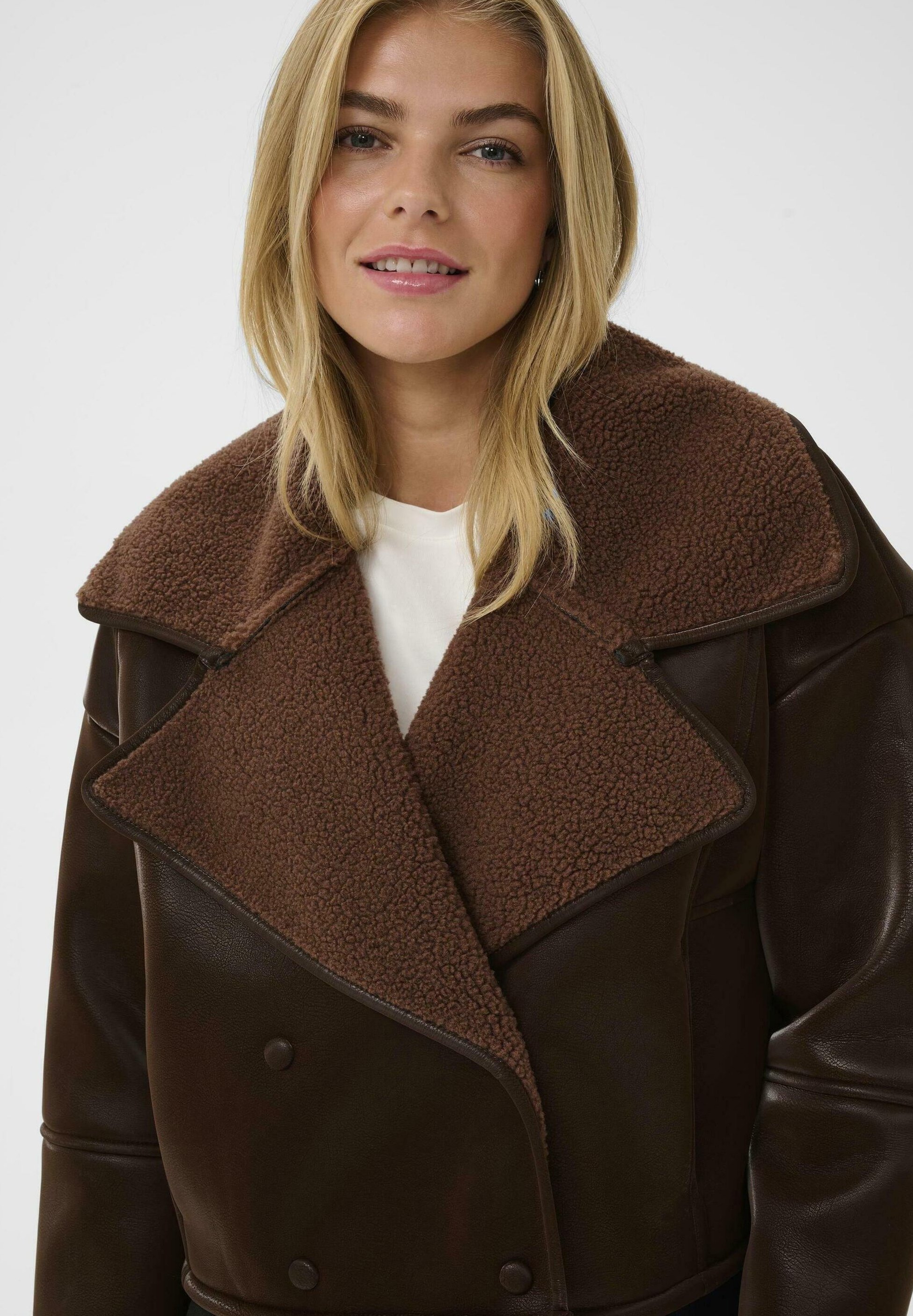 Cultuur LENNY - Blazer - koffieboon