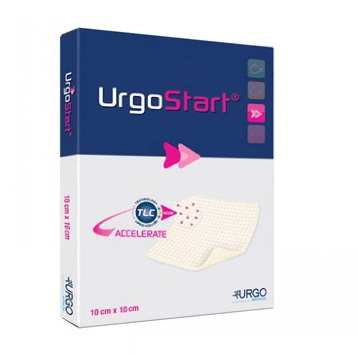 URGO Bandage de gaze Urgostart 10x10 cm, 3 pièces