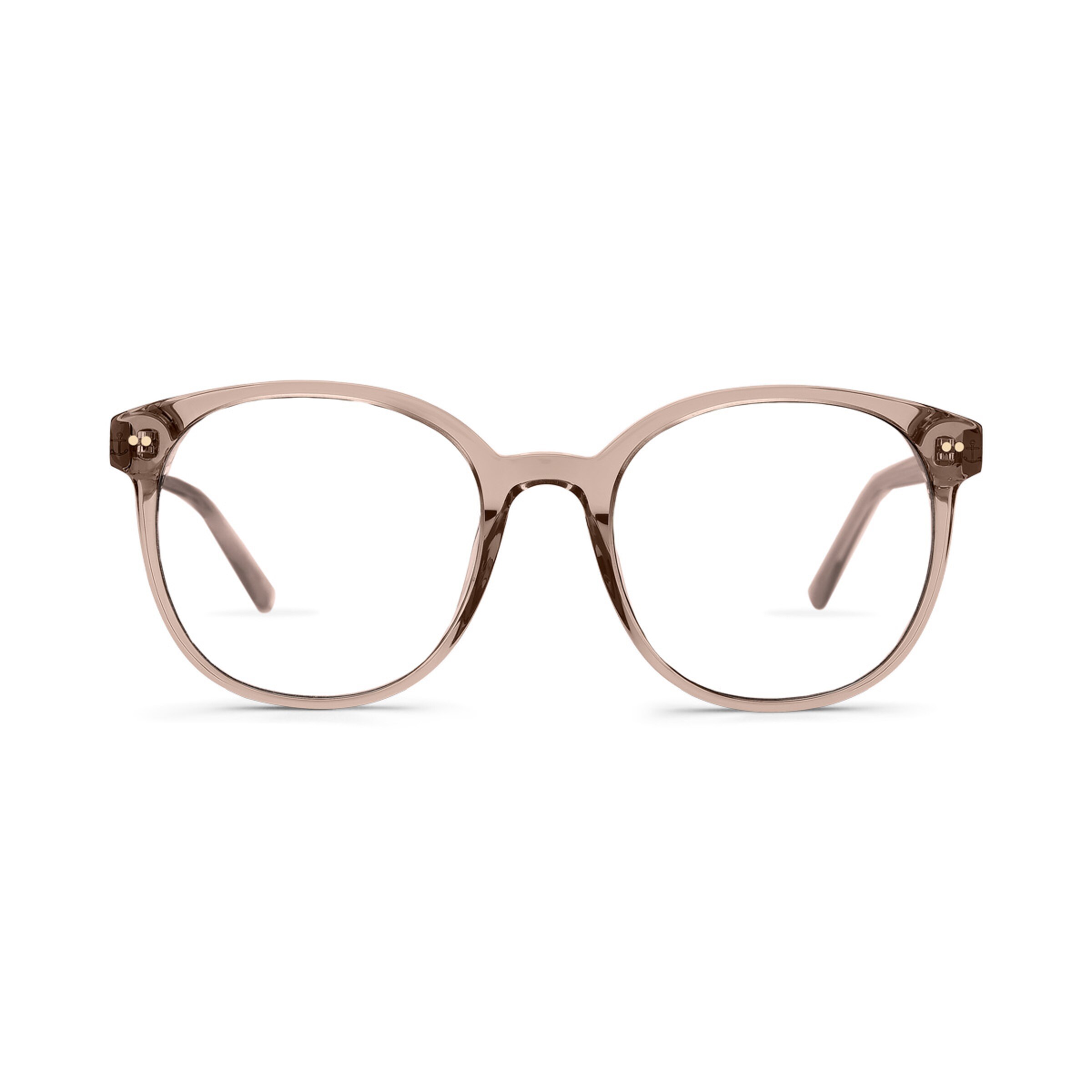 Nairobi Transparent Hazel avec verres correcteurs