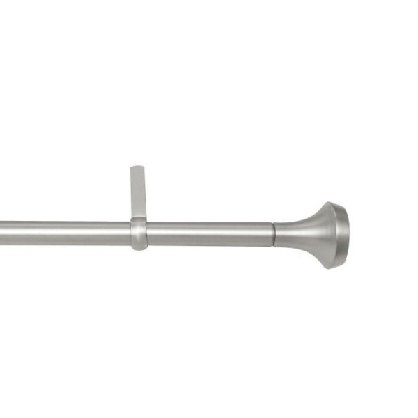 KARNISZ REGULOWANY Ella 92-183 cm NIKLOWANY srebrny