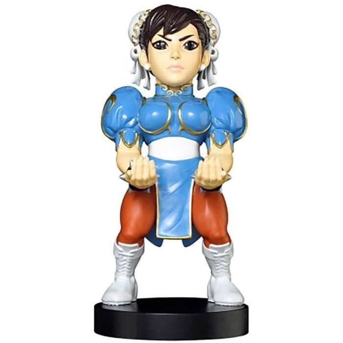 Soporte y cargador para figuras de acción, mando y smartphone - EXQUISITE GAMING - CHUN LI