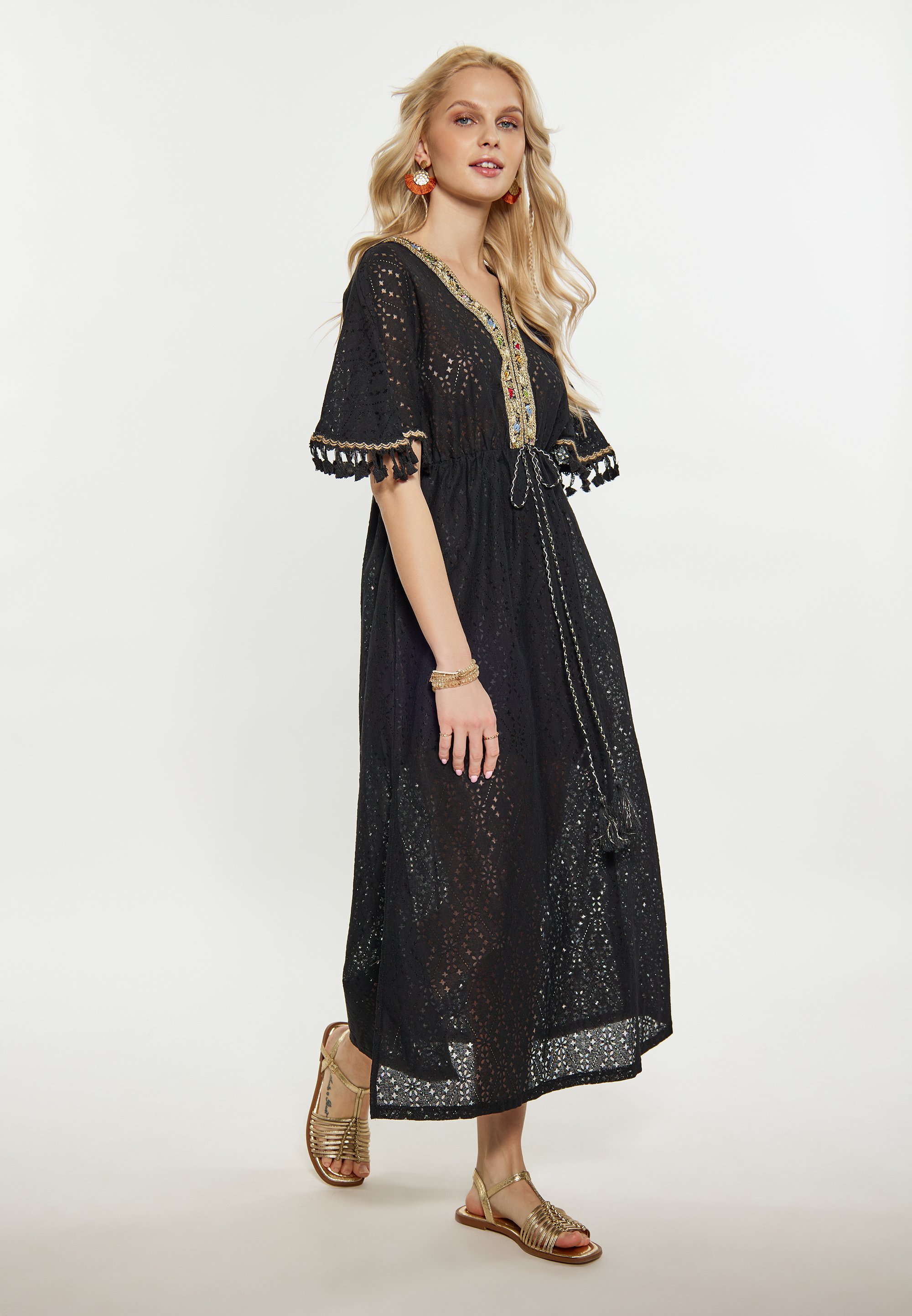 Vestido longo IZIA - preto