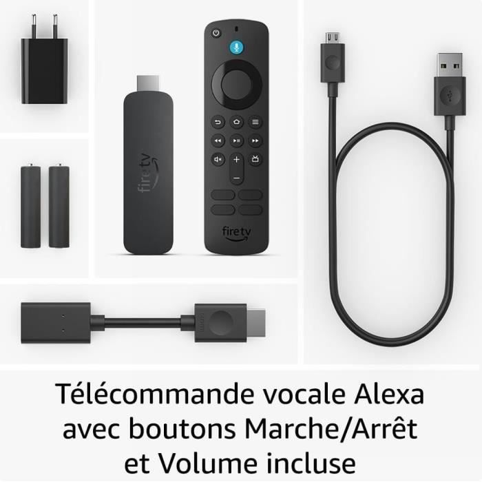Fire TV Stick 4K - AMAZON - Wifi 6 - 4K Ultra HD - Dolby Vision - HDR10+