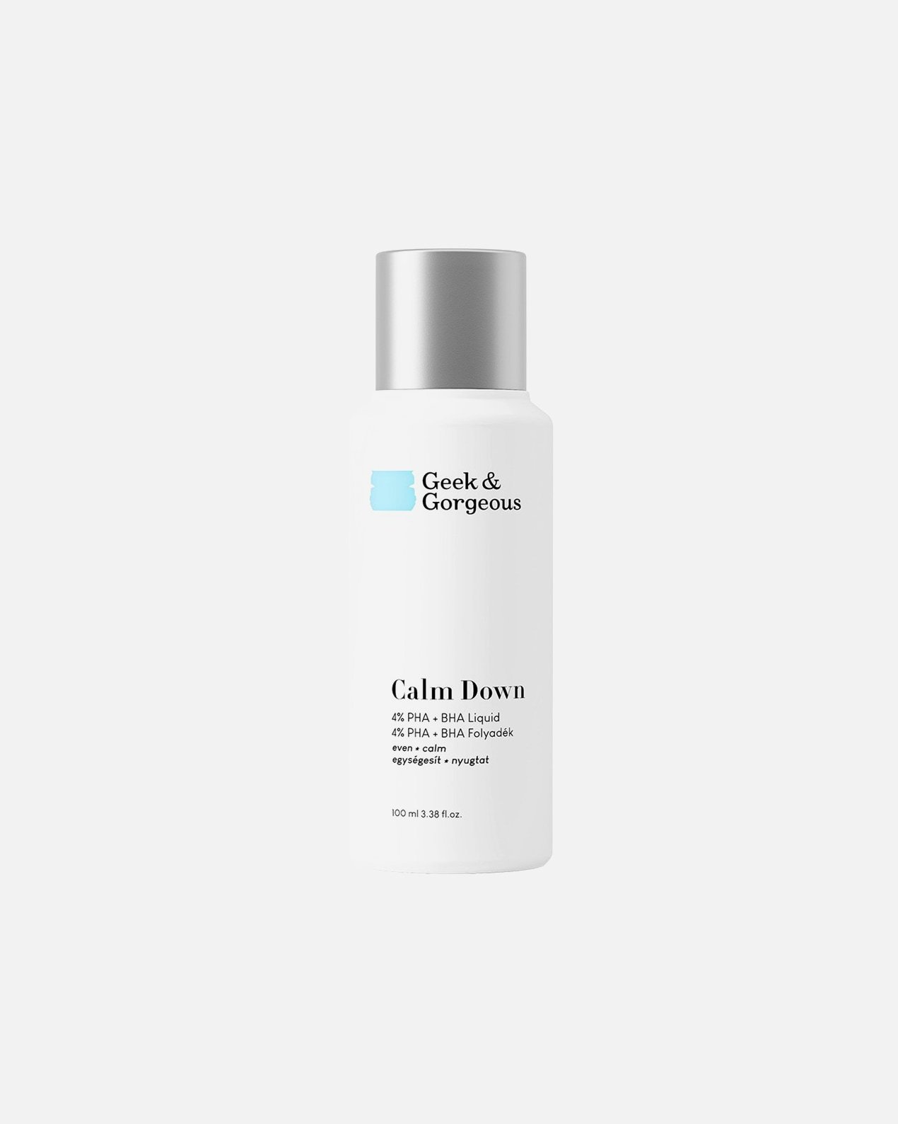 Geek & Gorgeous upokojujúci peeling na tvár – 100 ml