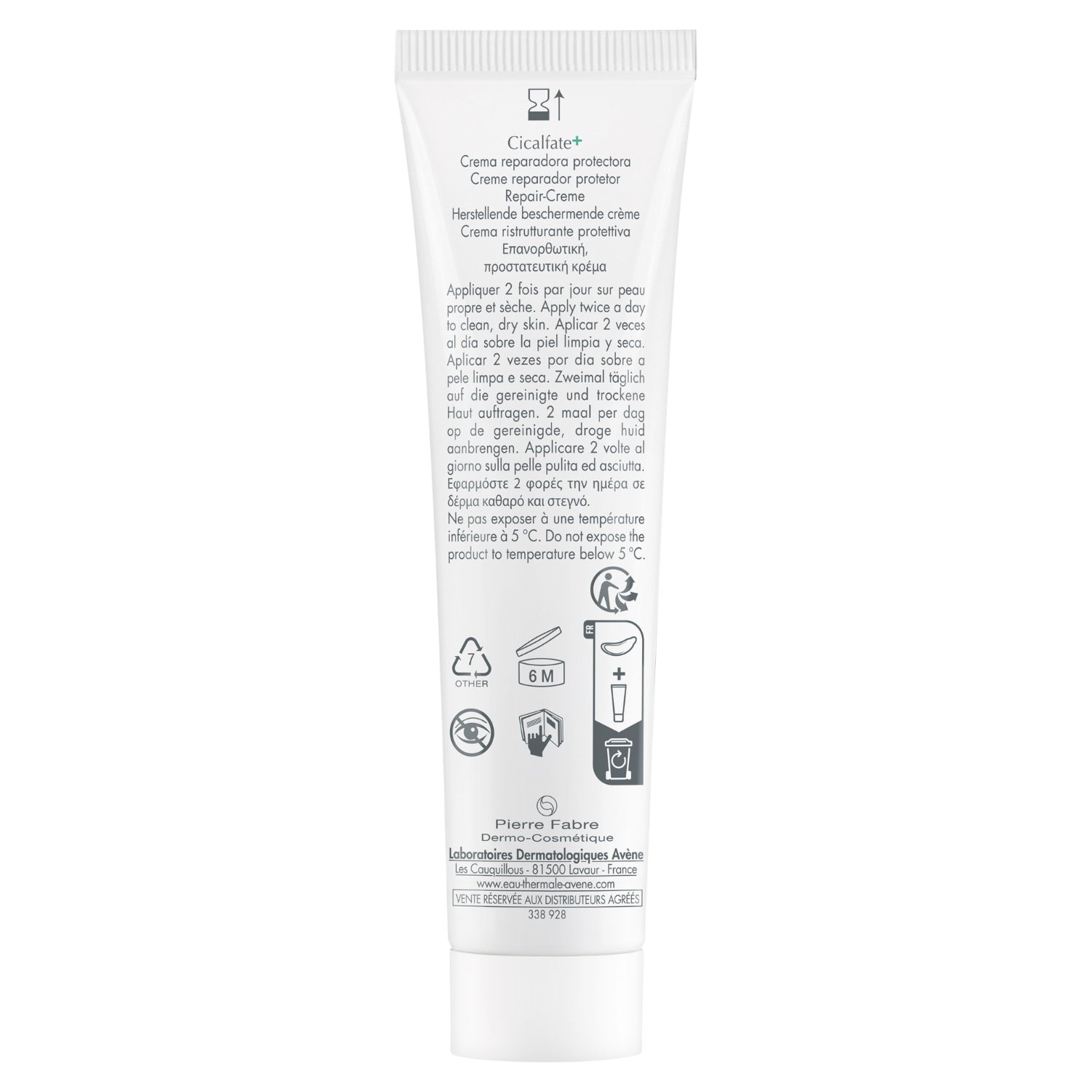 Avène Cicalfate krema za tijelo + obnavljajuća zaštitna krema - 40 ml