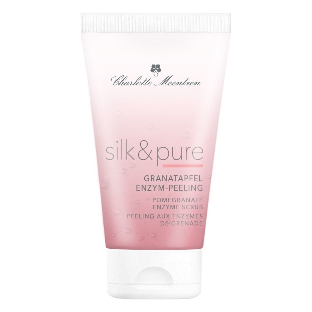 Charlotte Meentzen veido šveitiklis „Silk & Pure Pomegranate“ su fermentų šveitikliu, 50 ml