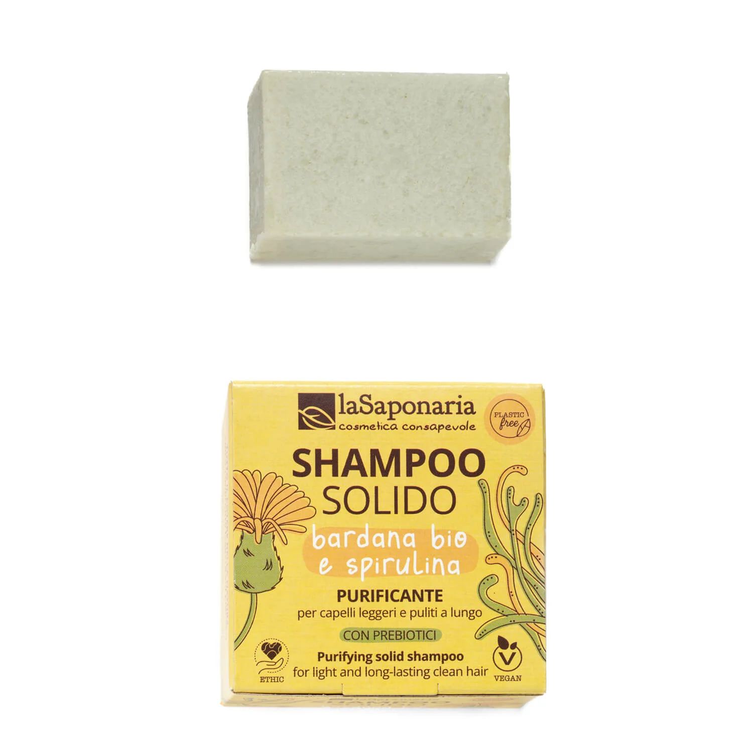 Capelli e Cute Shampoo solido purificante anti-forfora - Shampoo Antiforfora, Shampoo Purificante