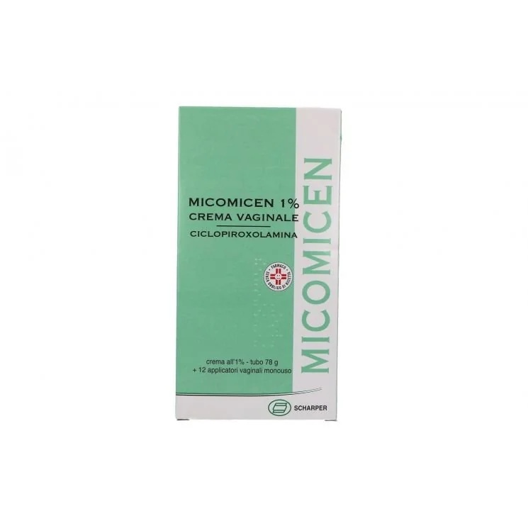 MICOMICEN Crème vaginale Micomicen 78 g + 12 applicateurs Ciclopiroxolamine