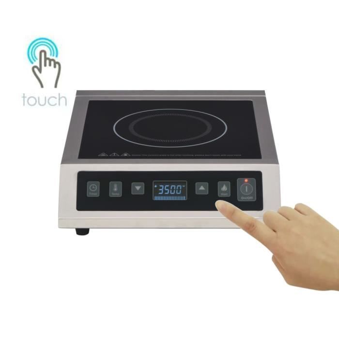 vidaXL Electric Induction Hob with Touchscreen 3500 W