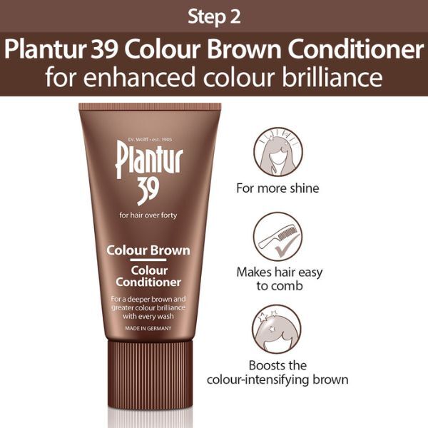 Plantur 39 Färg Brun Fytokoffein Schampo Balsam