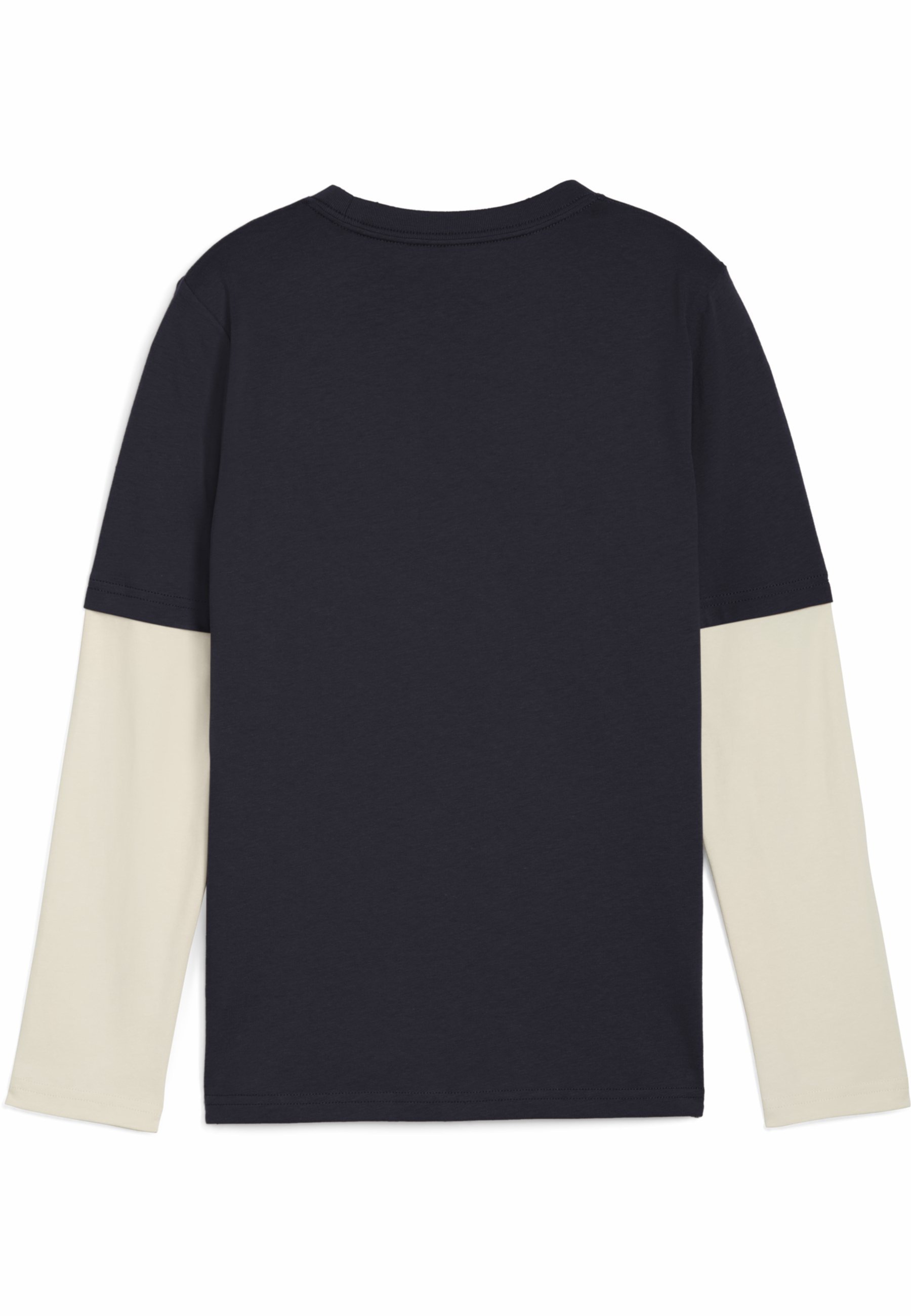 Puma MID90S LAYERED - Camiseta de manga comprida - azul marinho novo