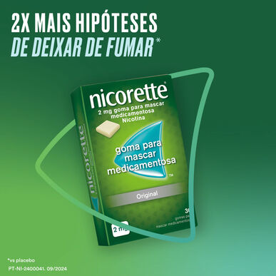 Nicorette Nicorette 2 mg 30 žvýkaček s nikotinem 30 kusů 30 kusů