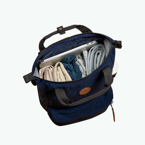 Cabaia Reykjavik Faltbarer Rucksack, Marineblau