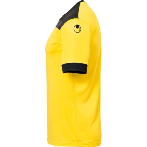 Offense 23 Shirt Shortsleeved Lima Amarillo/negro/antra Uhlsport