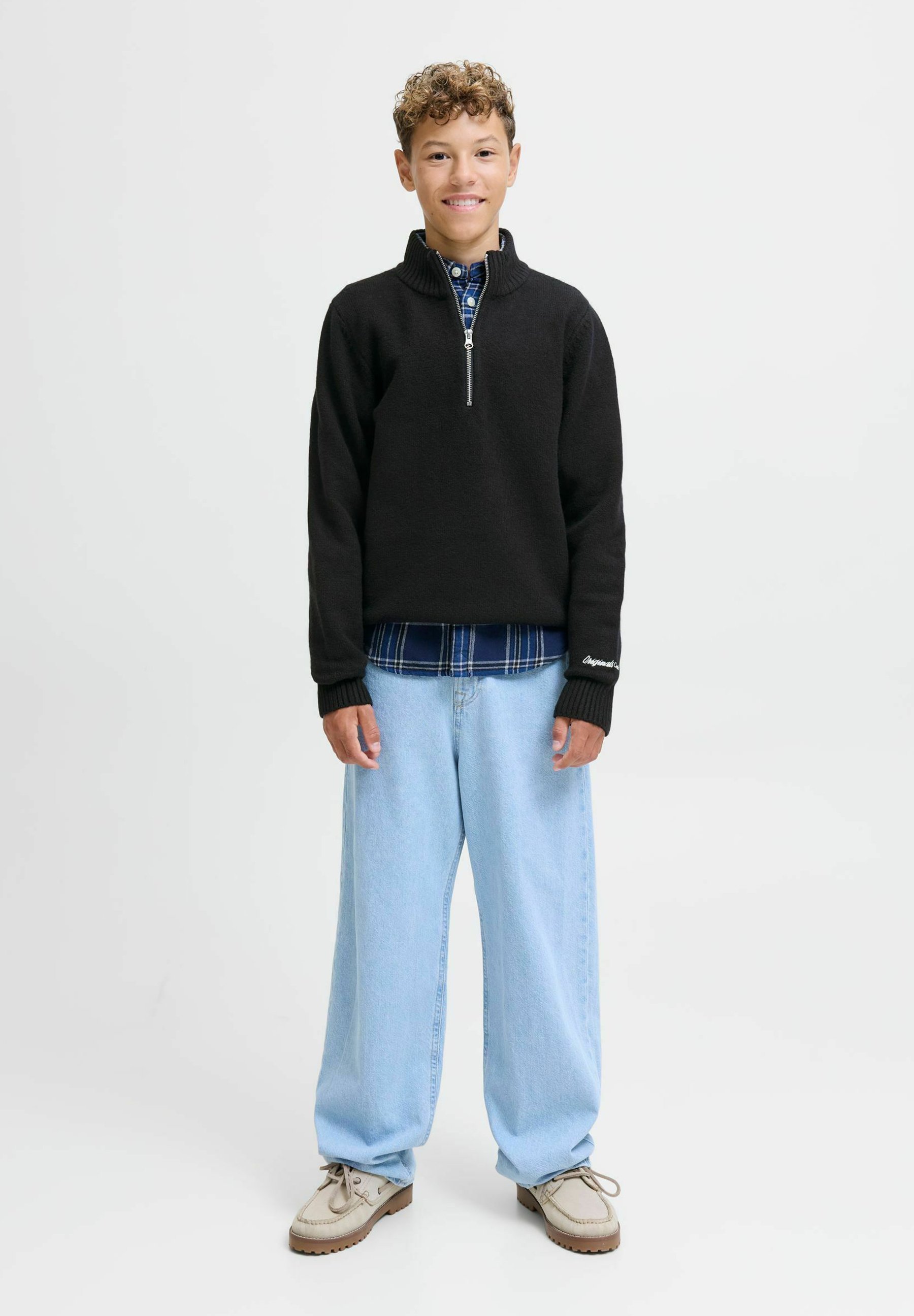 Jack & Jones Junior Trui - zwart