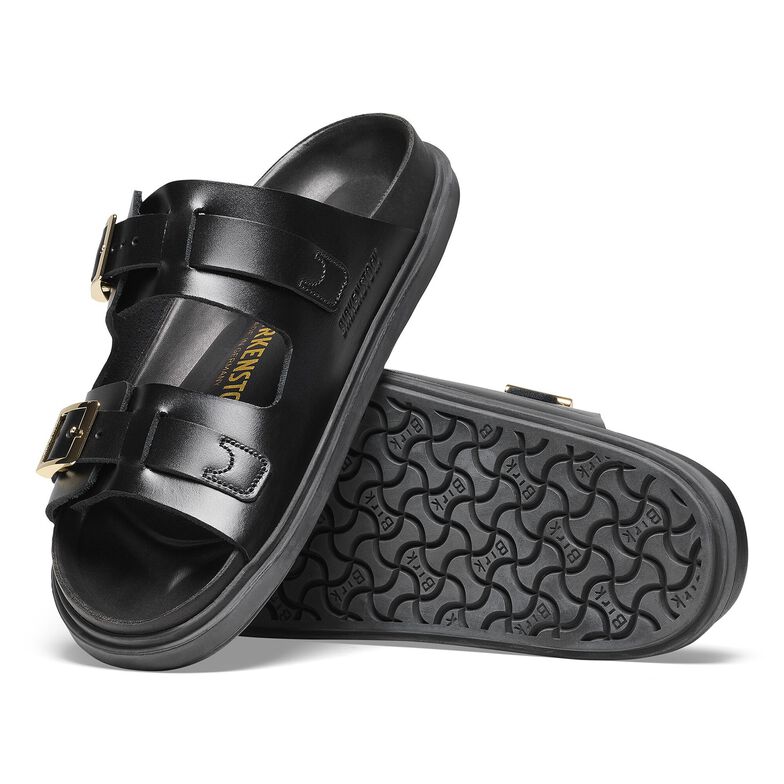 St Barths Pelle naturale - Black Black