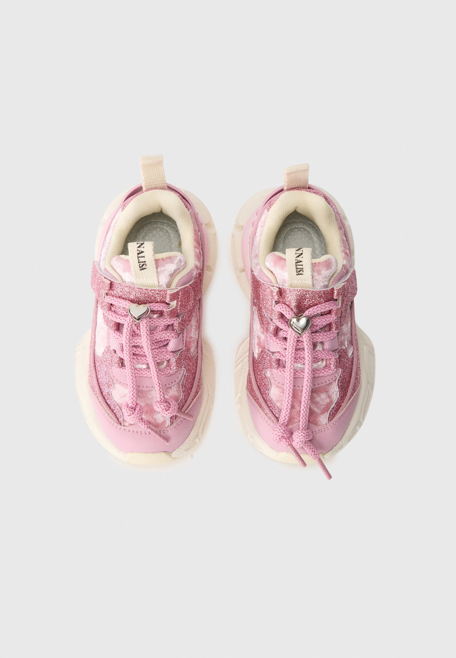 Monnalisa sneakers - rosa sprookje