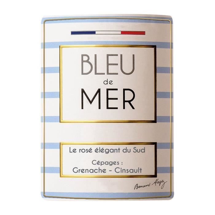 Bernard Magrez Bleu de Mer 2024 Vin de Pays d'Oc - Rosé wine from Languedoc
