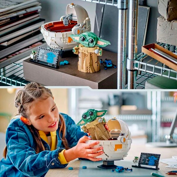 LEGO Star Wars 75403 Grogu ar lidojošiem ratiņiem<br>