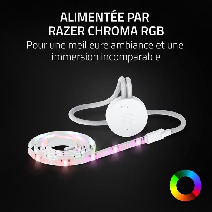 Bande lumineuse intelligente - RAZER - Aether - 2 mètres - 16,8 millions de couleurs - LED