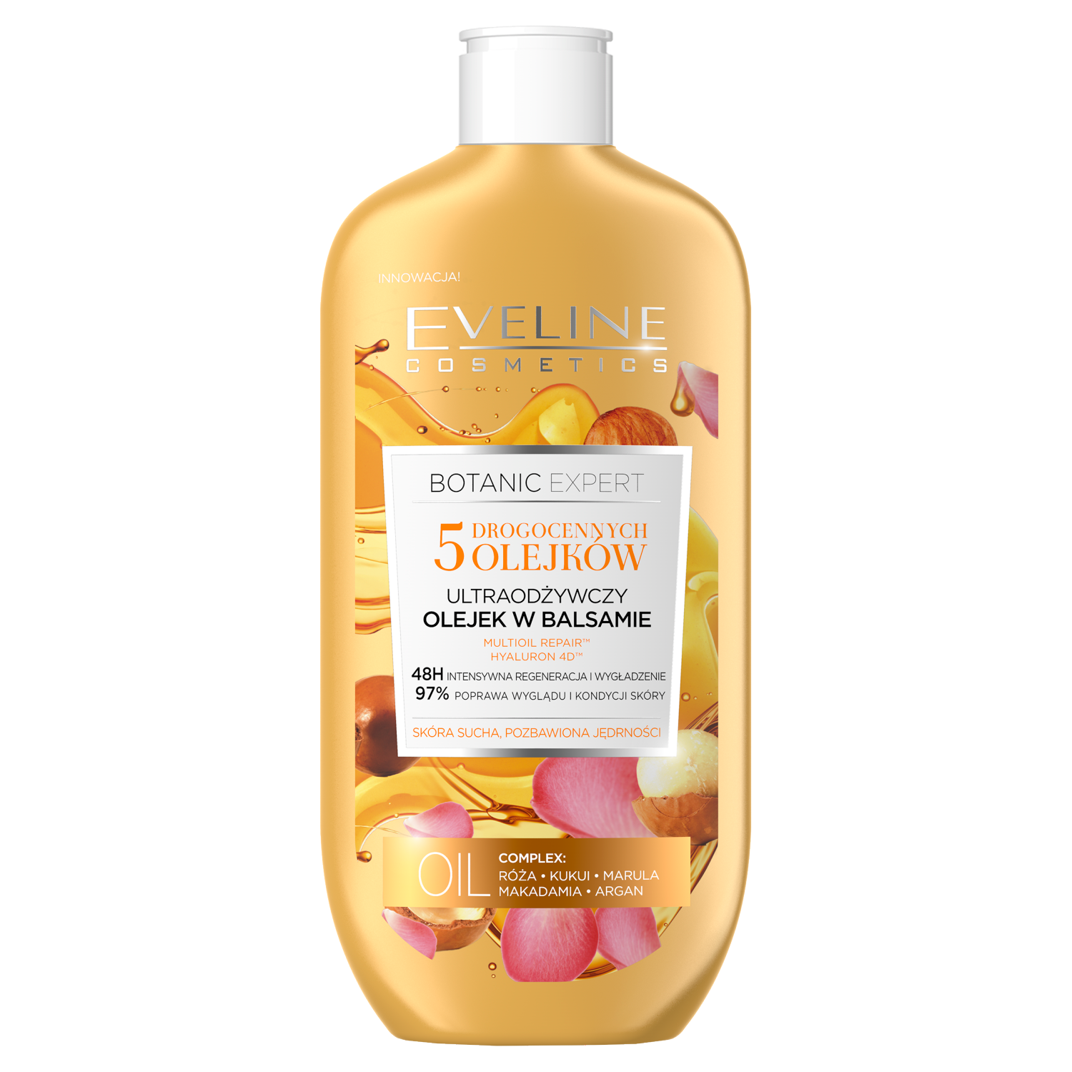 Eveline Ultra Nourishing Telový olej v balzame 350ml Botanic Expert