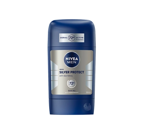 NIVEA MEN Silver Protect antyperspirant w sztyfcie dla mężczyzn 50 ml