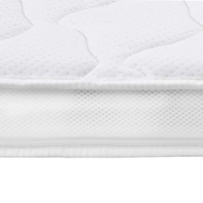 Cubrecolchón - vidaXL - Espuma de gel - 160x200 cm - 7 cm de grosor - Funda extraíble