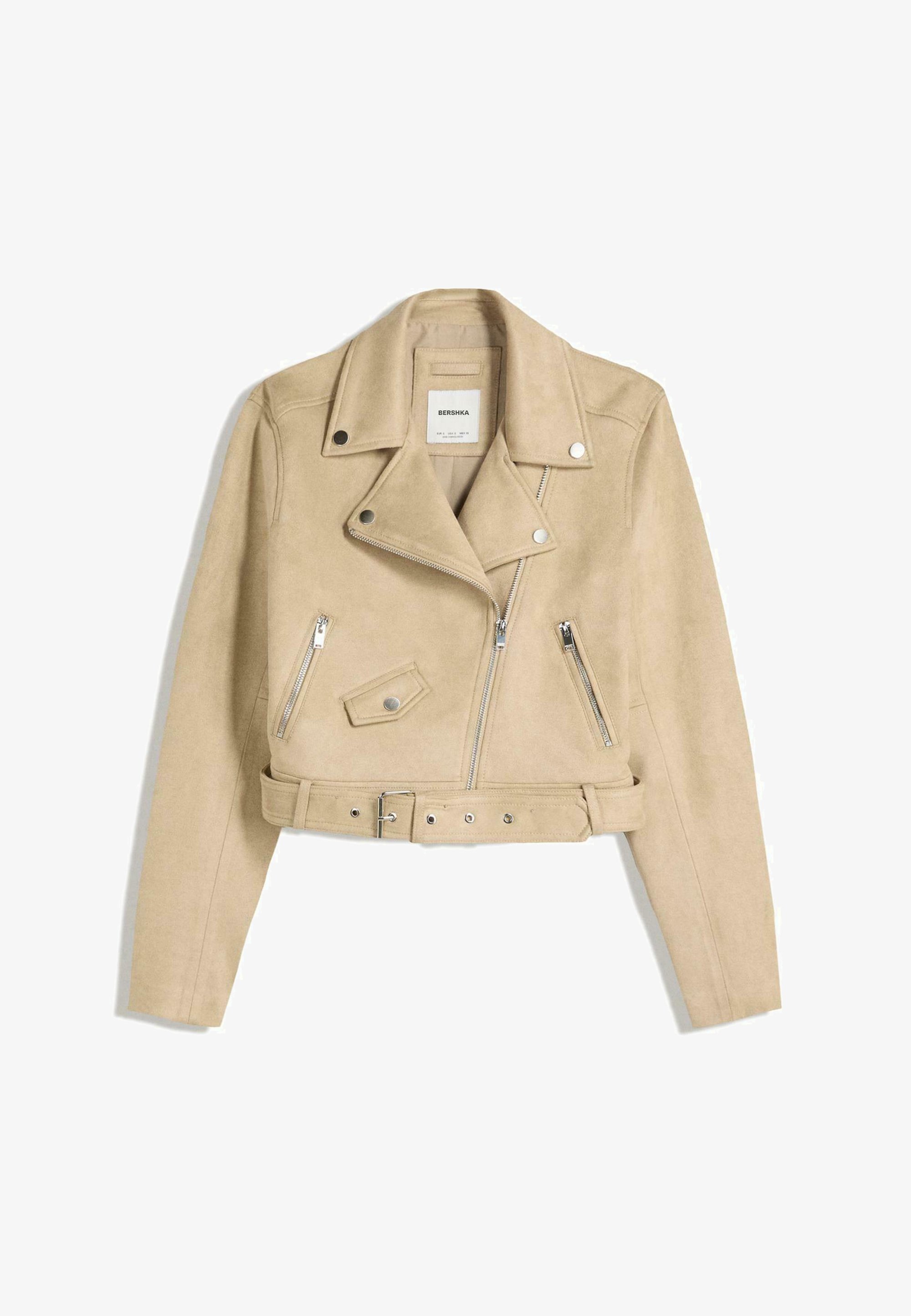 Bershka EFFECT - Sako - béžová