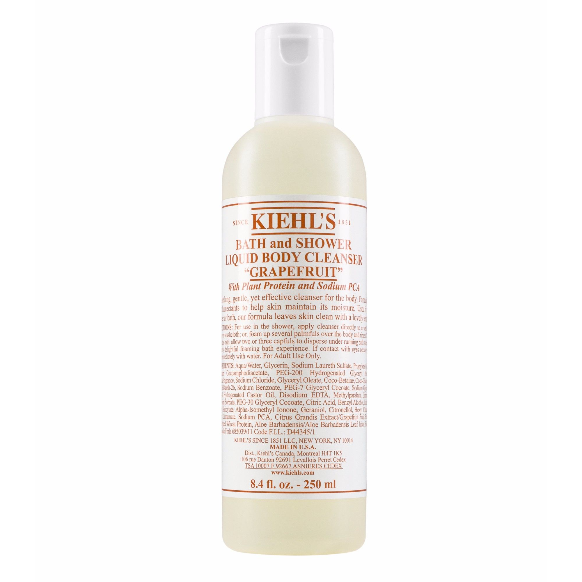 Demachiant lichid de corp cu grapefruit 250 ml - Kiehl's