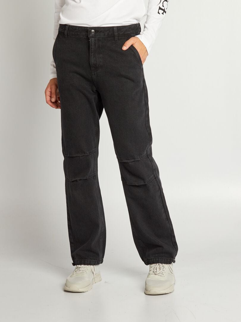 Calça jeans preta