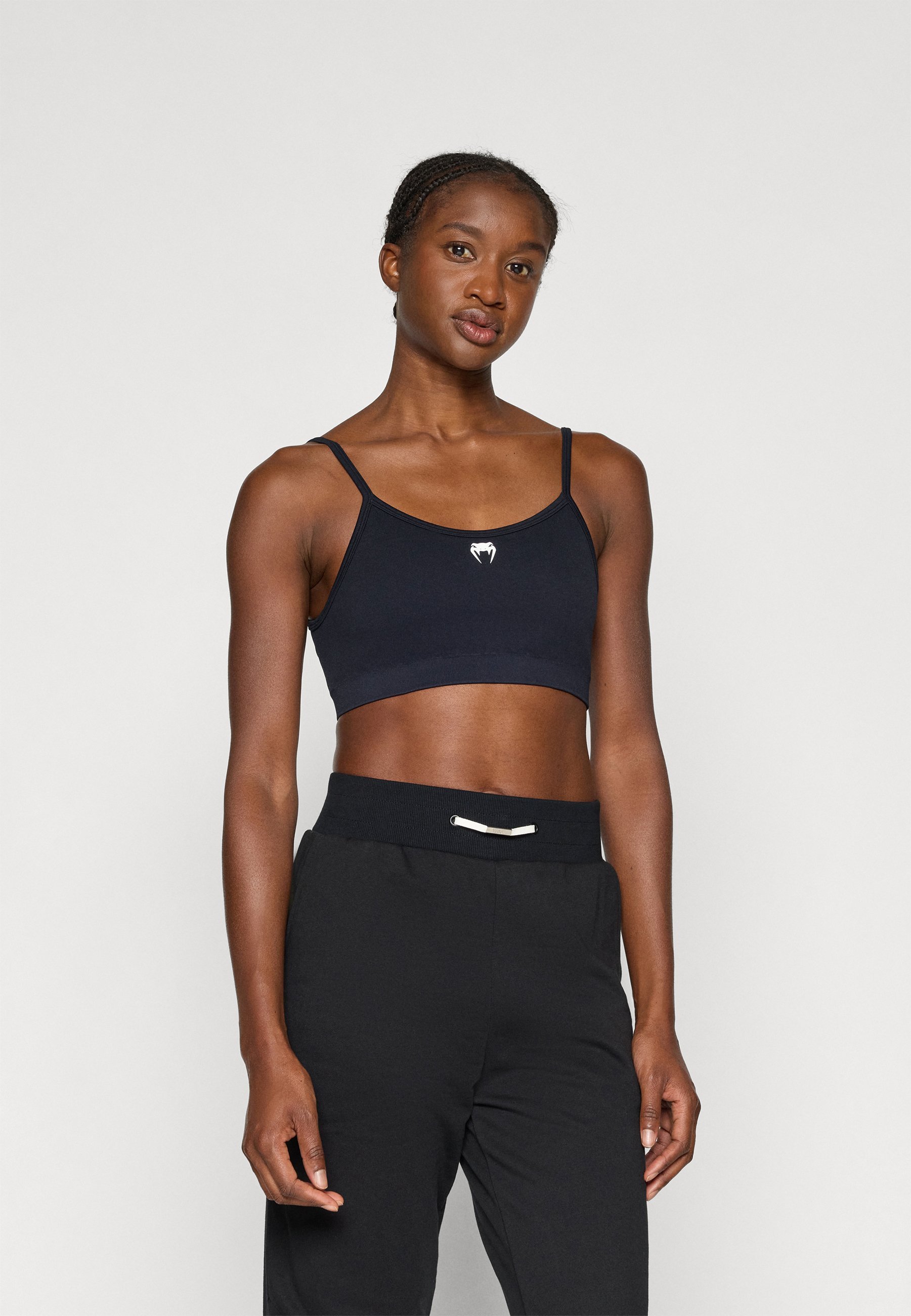 Soutien-gorge de sport Venum SCULPT BRA - Maintien moyen - Noir/Blanc