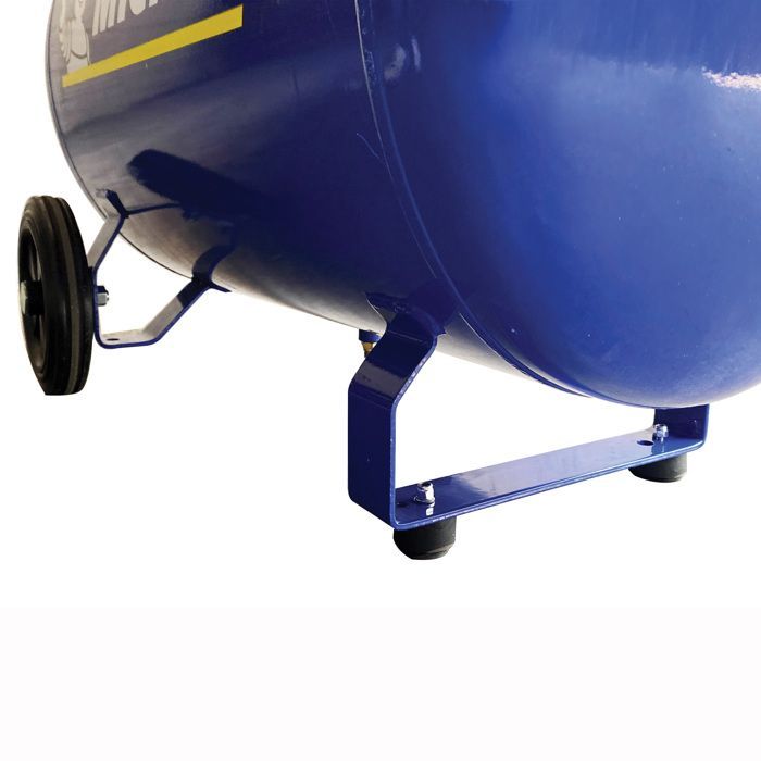 MICHELIN 100L tweecilinder gietijzeren compressor 3 pk 10 bar