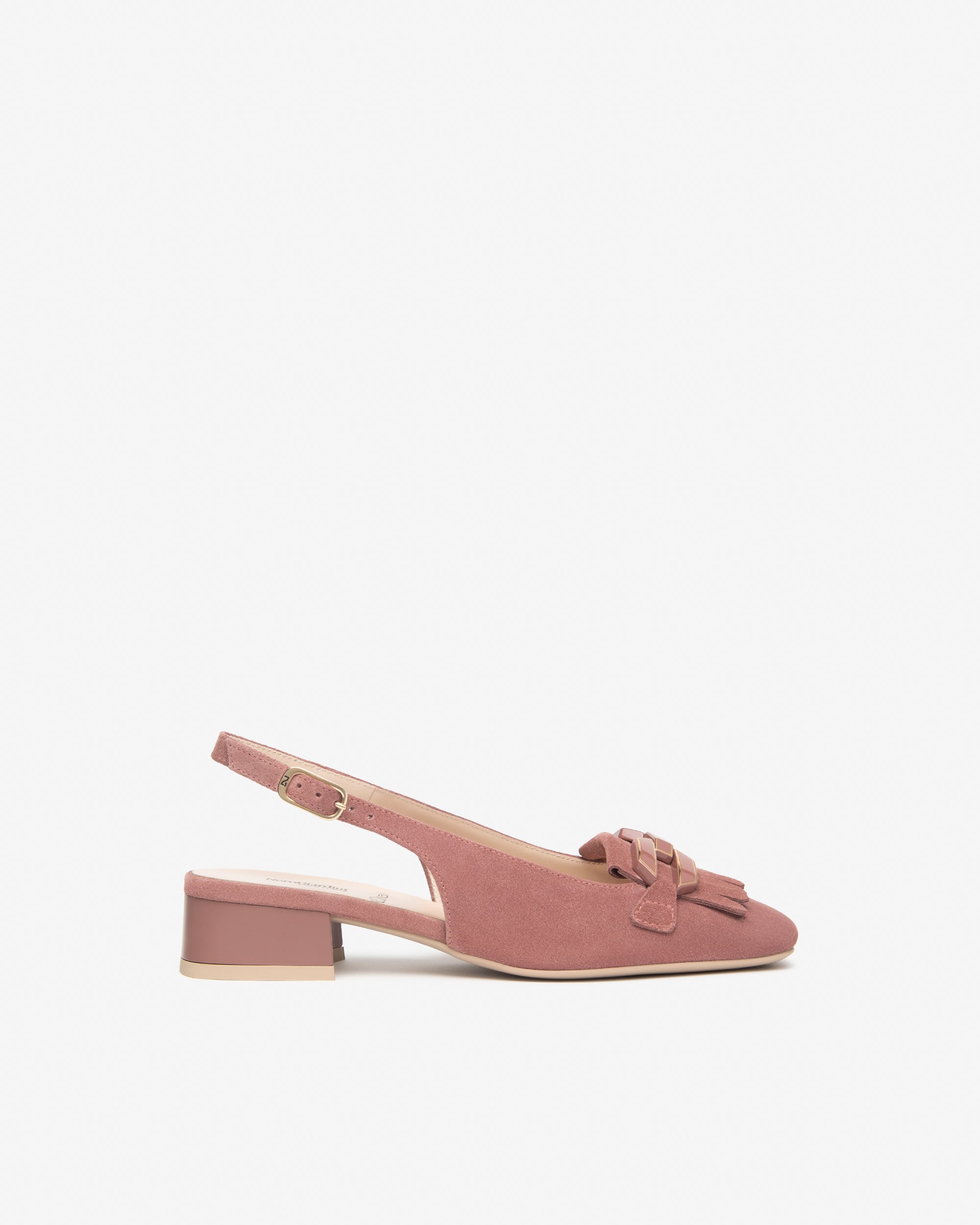  Slingback Donna aus Wildleder