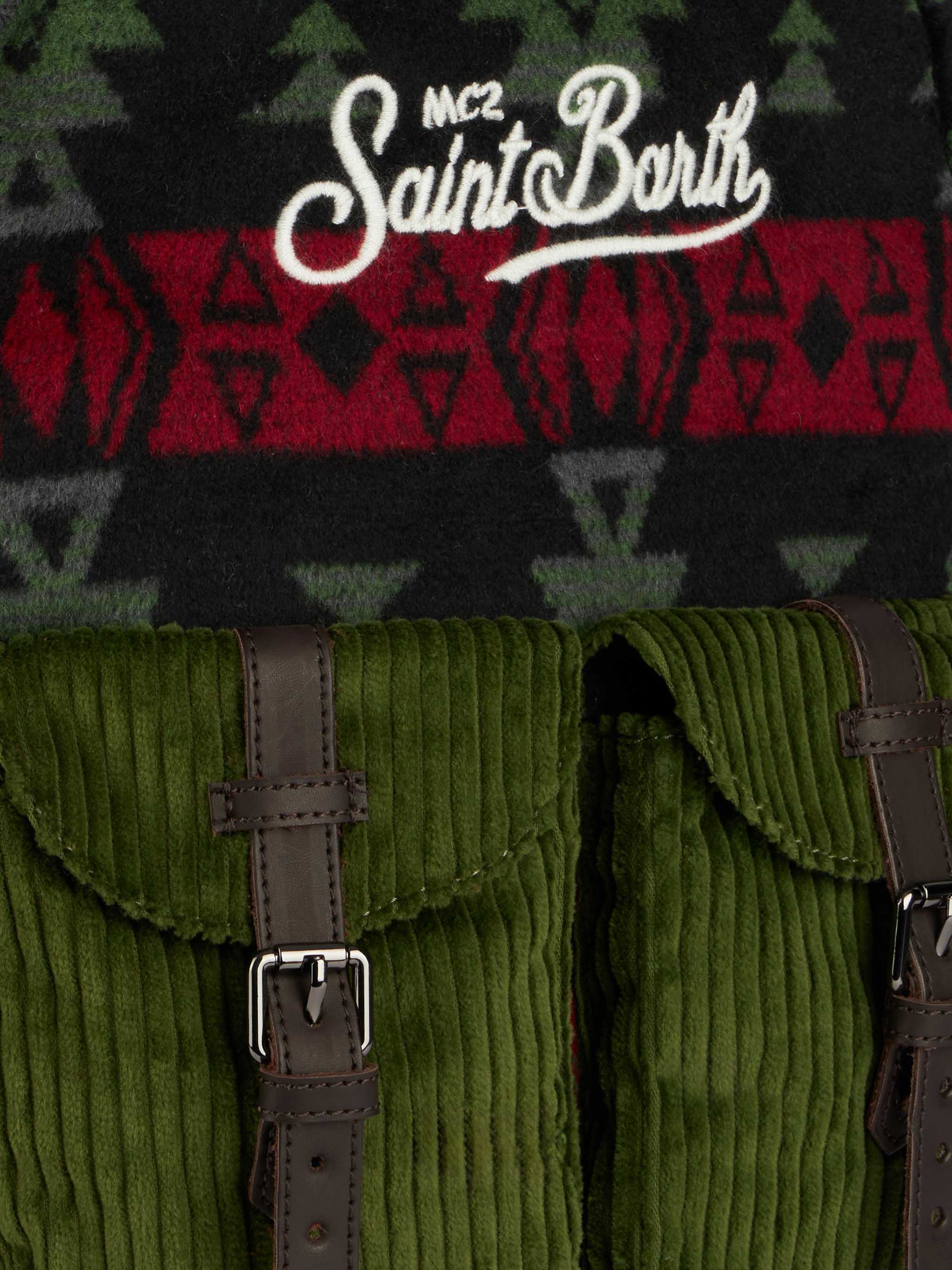 Mochila con estampado navajo