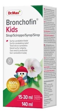 DR. MAX Dr. Max Bronchofin Kids 140 ml para crianças