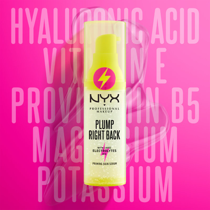 NYX Professional Makeup Plump Right Back Plump Serum And Primer dlhotrvajúci podklad pod make-up