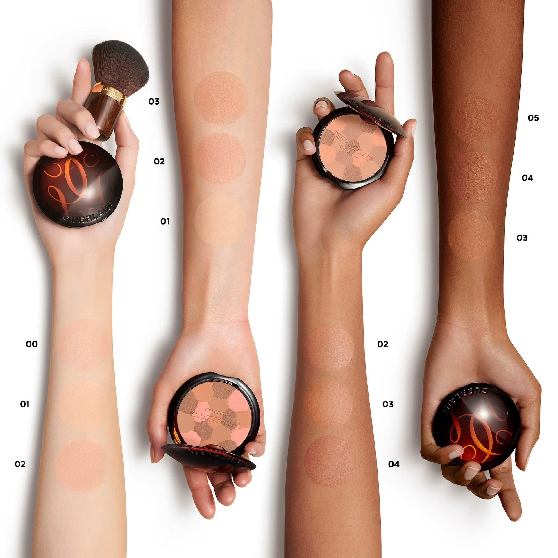 Terracotta Light Bronzing Powder 01 Light Warm - GUERLAIN
