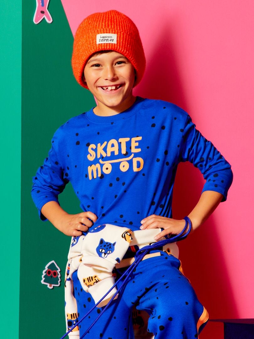 T-shirt - Grafik Edition - BLAUW