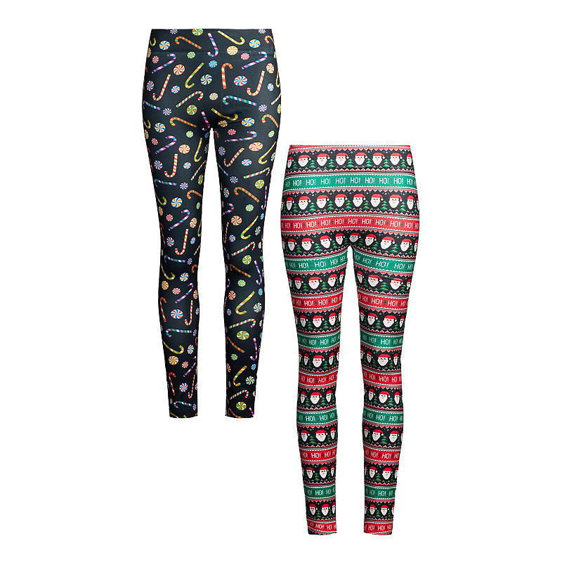 Patrón navideño para leggings Time 2 Change
