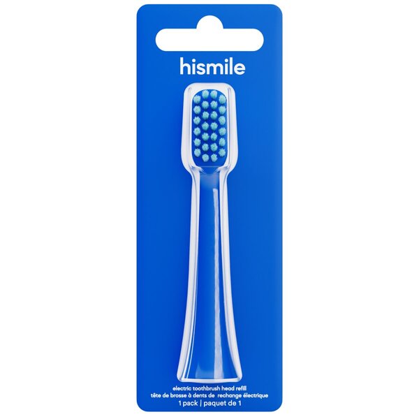 HiSmile - Opzetborstel - Bright Blue 1 stuk<br>blauw