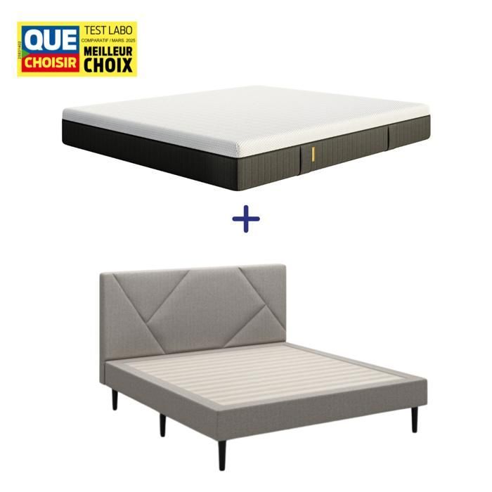 EMMA I Pack Matelas Emma Original Lite 180x200 cm + Lit Emma One Cocoon Plus