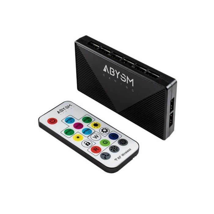 Ventole Abysm Gaming Arclight Pack 5 ARGB da 120 mm